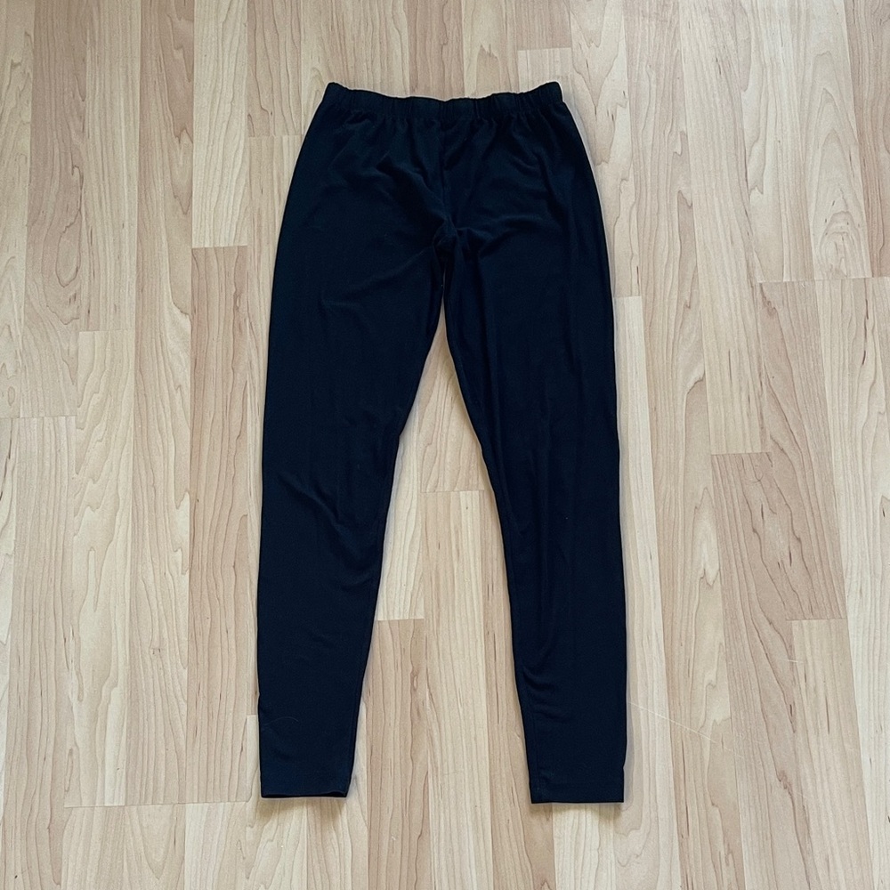 No Boundaries Black Elastic Waist Leggings